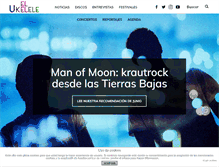 Tablet Screenshot of elukelele.com